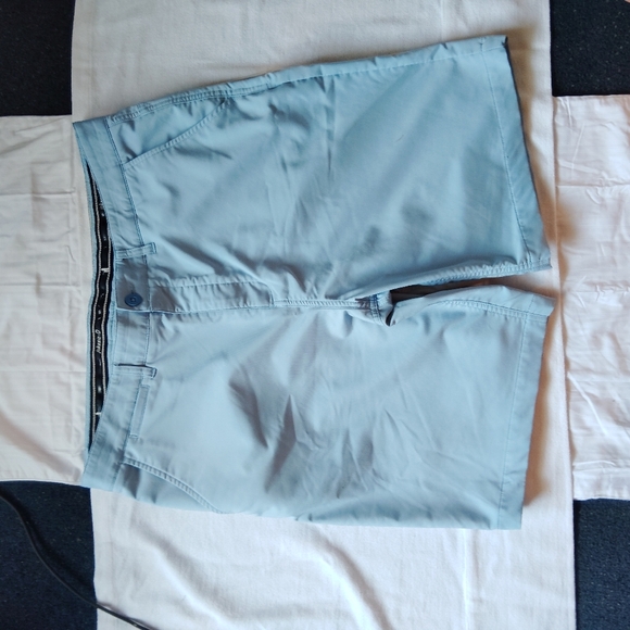 JOHNNIE O PREP PERFORMANCE GOLF SHORTS 36 BLUE/KHAKI WEEKEND CASUAL NWOT LOT/2 - Picture 10 of 10